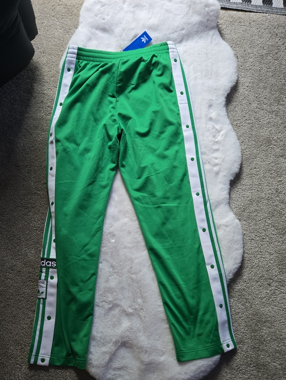NWT Adidas Originals Women's Green Adibreak Pants - Picture 7 of 10
